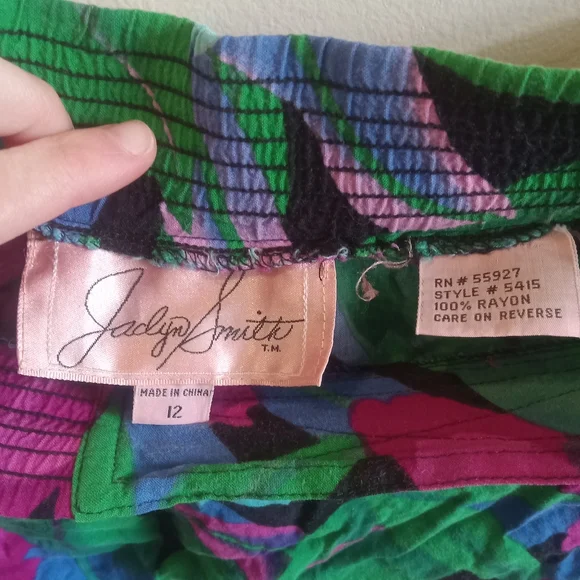 Vintage 80s jaclyn smith skirt - Picture 2 of 3